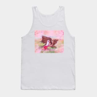 Poppy and Polly dragon art by Renee Lavoie Tank Top